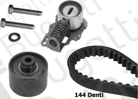 BUGATTI BKCD0124 - Kit cinghie dentate autozon.pro