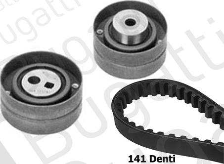 BUGATTI BKCD0125 - Kit cinghie dentate autozon.pro