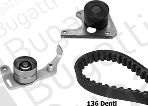 BUGATTI BKCD0123 - Kit cinghie dentate autozon.pro