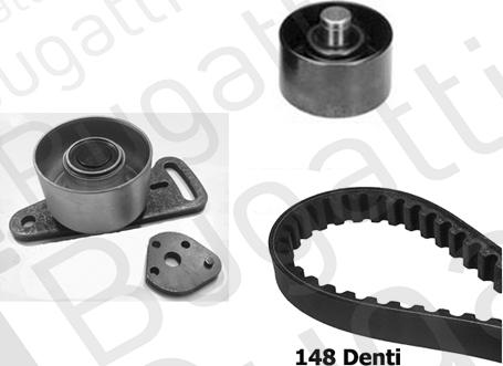 BUGATTI BKCD0394 - Kit cinghie dentate autozon.pro