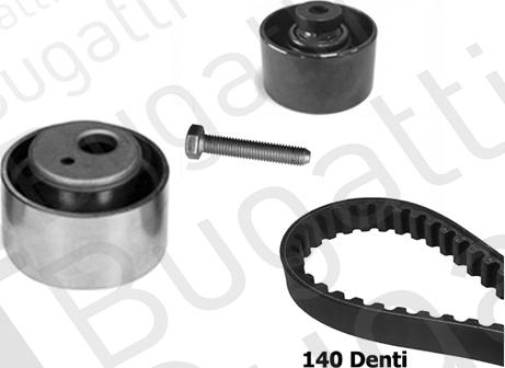 BUGATTI BKCD0358 - Kit cinghie dentate autozon.pro