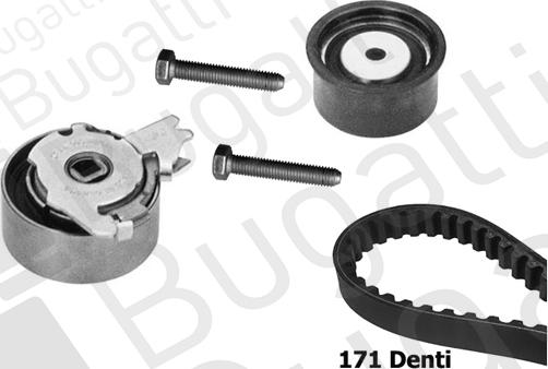 BUGATTI BKCD0368 - Kit cinghie dentate autozon.pro