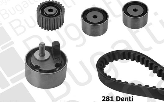 BUGATTI BKCD0317 - Kit cinghie dentate autozon.pro