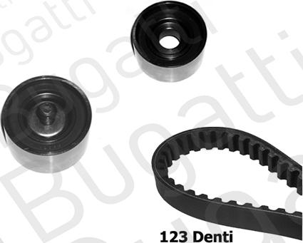 BUGATTI BKCD0333 - Kit cinghie dentate autozon.pro