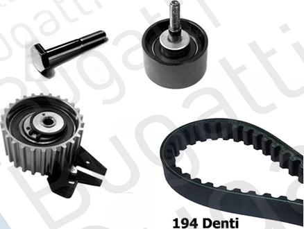 BUGATTI BKCD0326 - Kit cinghie dentate autozon.pro