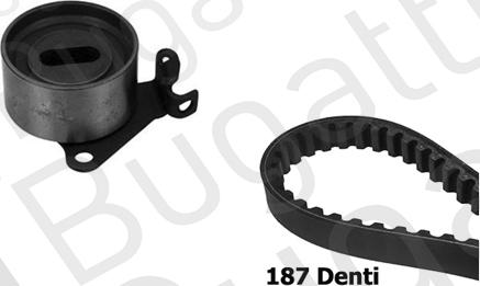 BUGATTI BKCD0255 - Kit cinghie dentate autozon.pro