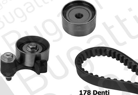 BUGATTI BKCD0211 - Kit cinghie dentate autozon.pro