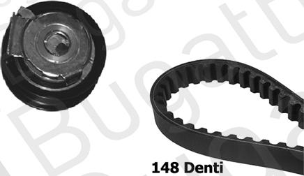 BUGATTI BKCD0225 - Kit cinghie dentate autozon.pro