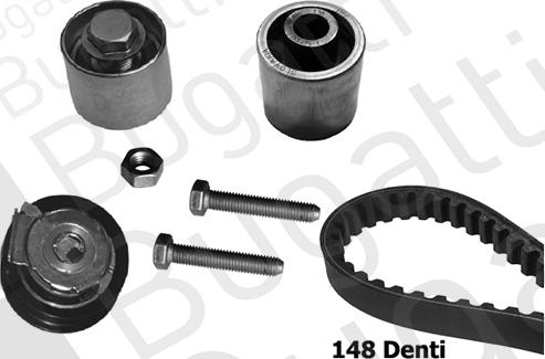 BUGATTI BKCD0220 - Kit cinghie dentate autozon.pro