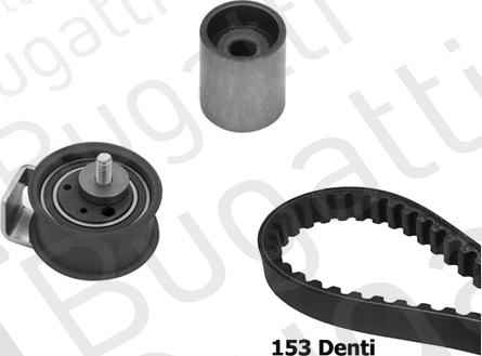 BUGATTI BKCD0275 - Kit cinghie dentate autozon.pro