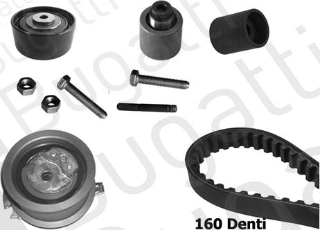 BUGATTI BKCD0791 - Kit cinghie dentate autozon.pro