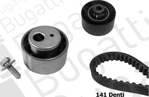 BUGATTI BKCD0746 - Kit cinghie dentate autozon.pro