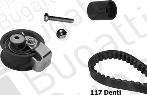 BUGATTI BKCD0769 - Kit cinghie dentate autozon.pro