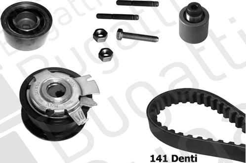 BUGATTI BKCD0732 - Kit cinghie dentate autozon.pro