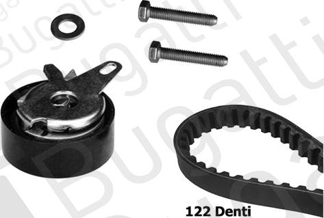 BUGATTI BKCD0720 - Kit cinghie dentate autozon.pro