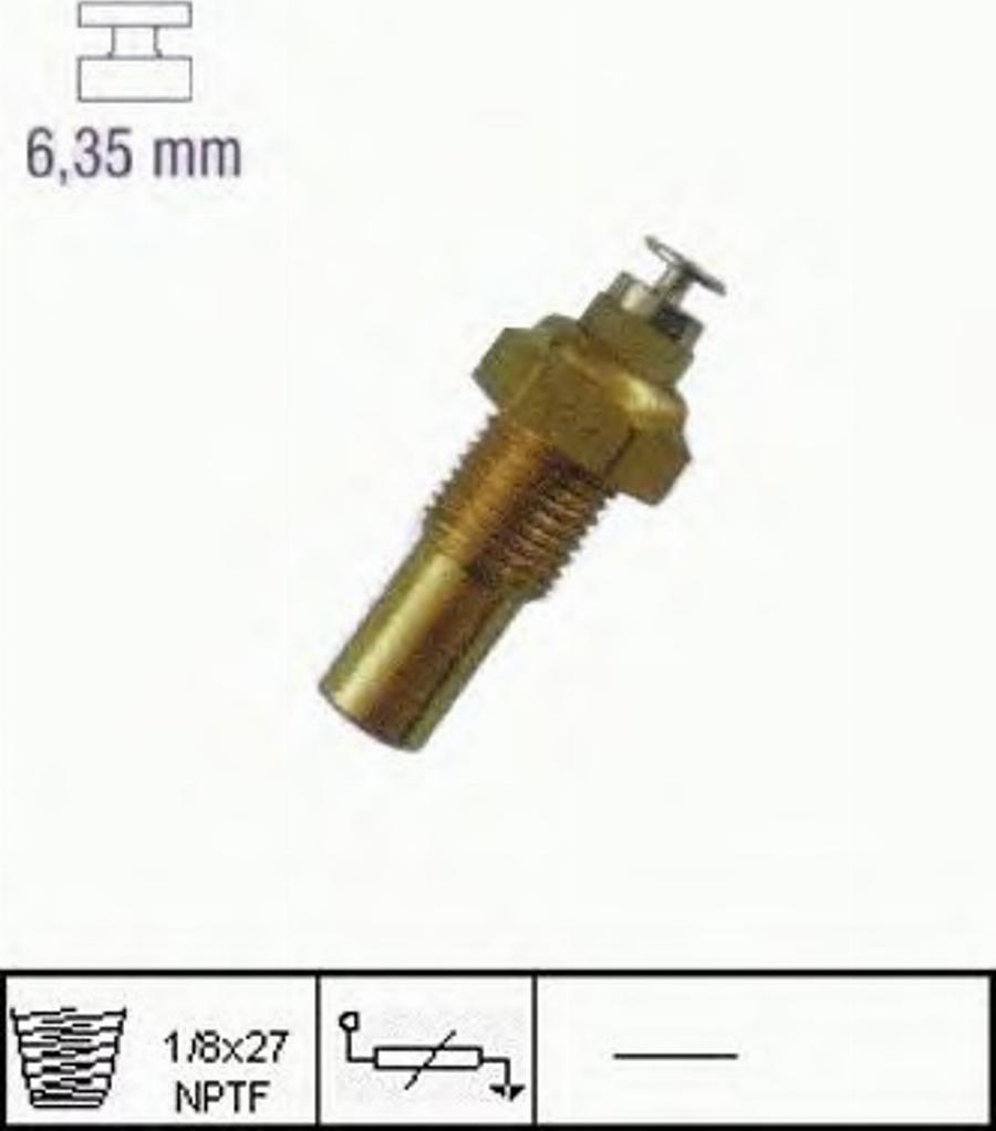 Bugiad BTS65190 - Sensore, Temperatura refrigerante autozon.pro