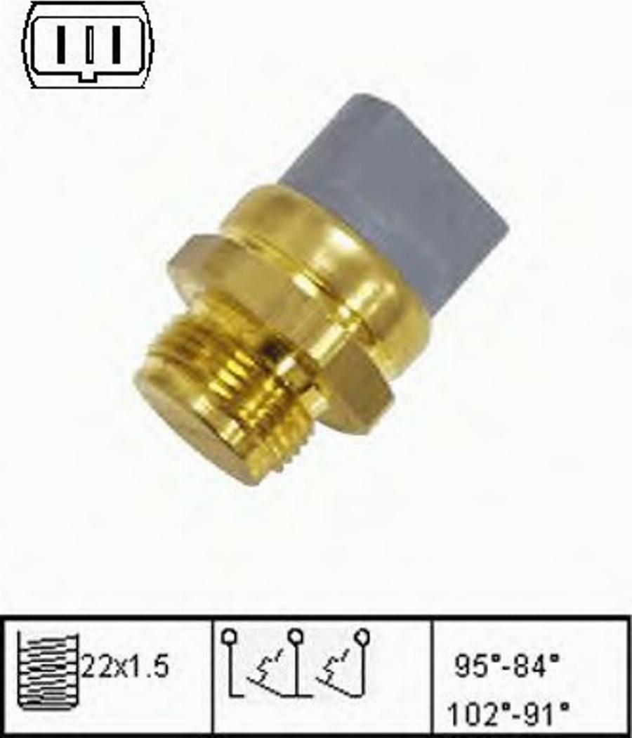 Bugiad BTS 65116 - Termocontatto, Ventola radiatore autozon.pro