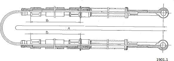 Cabor 1901.1 - Cavo comando, Freno stazionamento autozon.pro