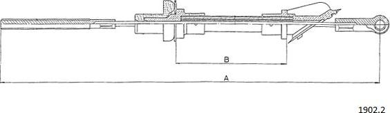 Cabor 1902.2 - Cavo comando, Comando frizione autozon.pro