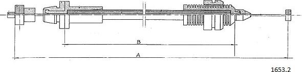 Cabor 1653.2 - Cavo acceleratore autozon.pro