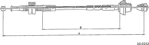 Cabor 10.0152 - Cavo acceleratore autozon.pro