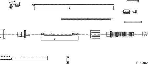 Cabor 10.0382 - Cavo acceleratore autozon.pro