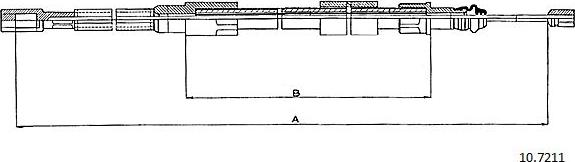 Cabor 10.7211 - Cavo comando, Freno stazionamento autozon.pro