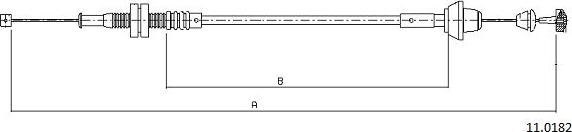 Cabor 11.0182 - Cavo acceleratore autozon.pro