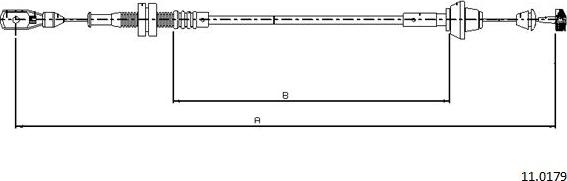 Cabor 11.0179 - Cavo acceleratore autozon.pro