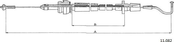 Cabor 11.082 - Cavo acceleratore autozon.pro