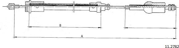 Cabor 11.2782 - Cavo comando, Comando frizione autozon.pro