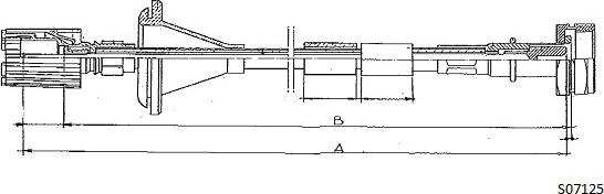 Cabor S07125 - Alberino flessibile tachimetro autozon.pro