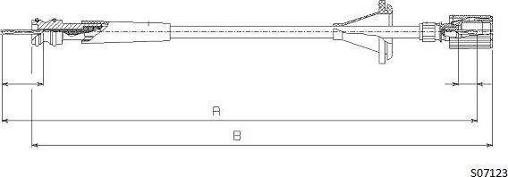 Cabor S07123 - Alberino flessibile tachimetro autozon.pro