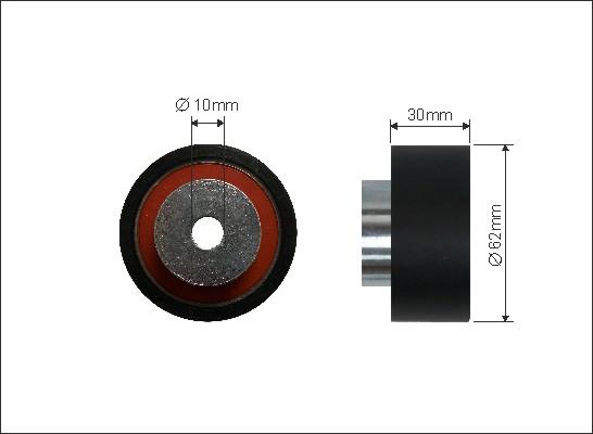 Caffaro 436-145 - Galoppino / Guidacinghia, Cinghia dentata autozon.pro