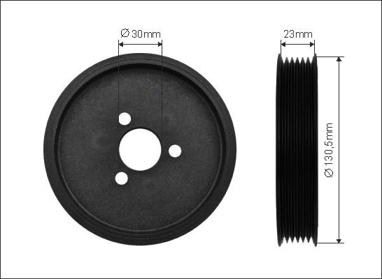 Caffaro 500346 - Puleggia, Servopompa autozon.pro