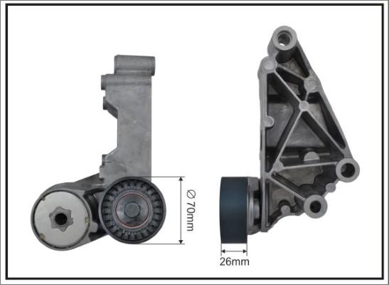 Caffaro 100188SP - Tendicinghia, Cinghia Poly-V autozon.pro