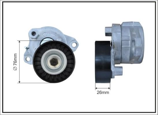 Caffaro 110200SP - Tendicinghia, Cinghia Poly-V autozon.pro