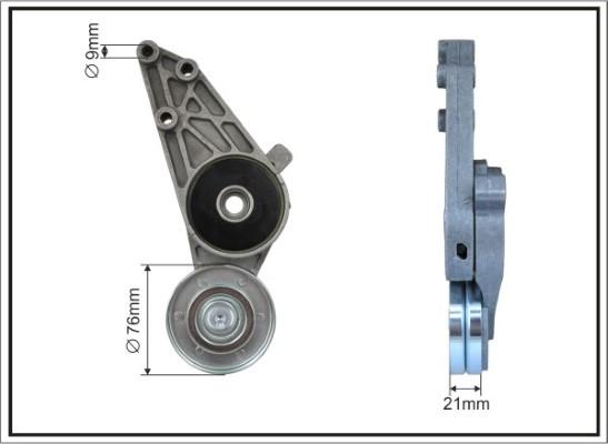 Caffaro 117000SP - Tendicinghia, Cinghia Poly-V autozon.pro