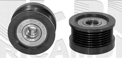 Caliber 57669 - Puleggia cinghia, Alternatore autozon.pro