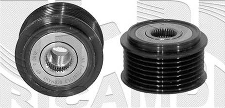 Caliber 57168 - Puleggia cinghia, Alternatore autozon.pro