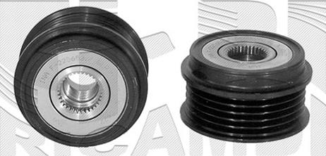 Caliber 57864 - Puleggia cinghia, Alternatore autozon.pro