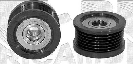 Caliber 57263 - Puleggia cinghia, Alternatore autozon.pro