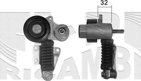 Caliber 66366 - Tendicinghia, Cinghia Poly-V autozon.pro