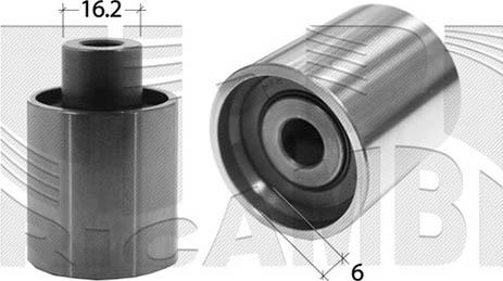 Caliber 67760 - Galoppino / Guidacinghia, Cinghia dentata autozon.pro