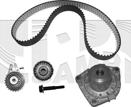 Caliber 0505KFW - Pompa acqua + Kit cinghie dentate autozon.pro