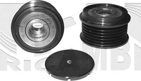 Caliber 00269 - Puleggia cinghia, Alternatore autozon.pro