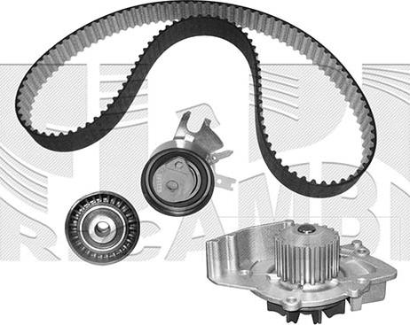 Caliber 0351KFW - Pompa acqua + Kit cinghie dentate autozon.pro