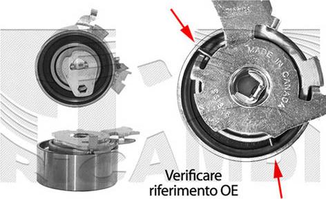 Caliber 10360 - Rullo tenditore, Cinghia dentata autozon.pro