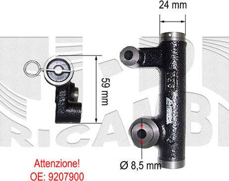 Caliber 88582 - Smorzatore vibrazioni, Cinghia dentata autozon.pro