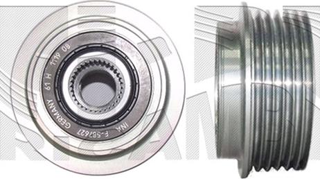 Caliber 88682 - Puleggia cinghia, Alternatore autozon.pro